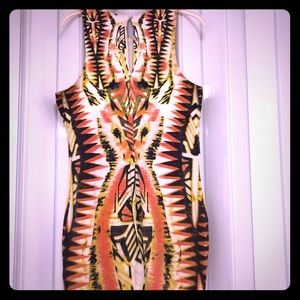 Stretchy cotton dress